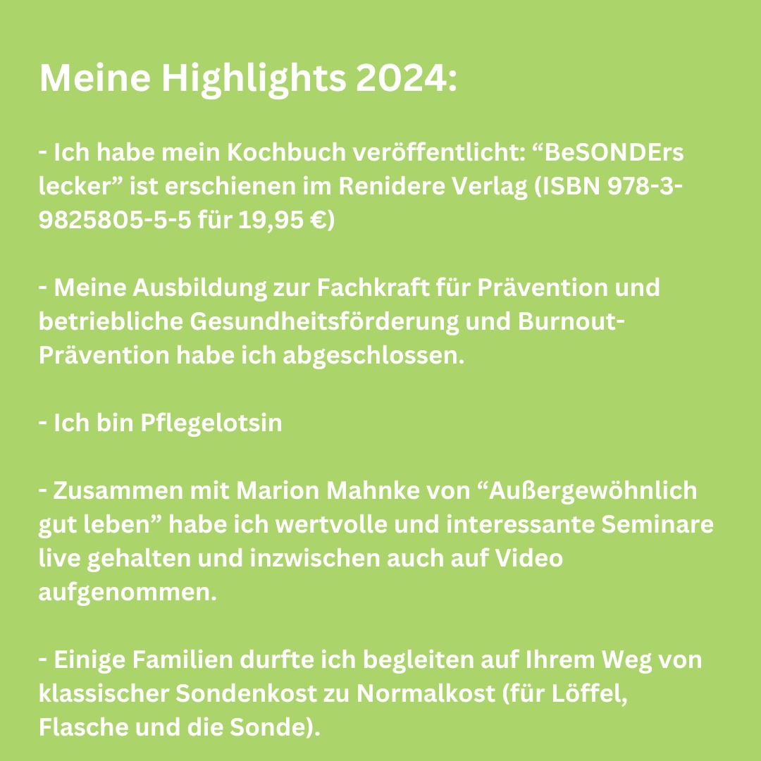 Rückblick der Praxis 2024
