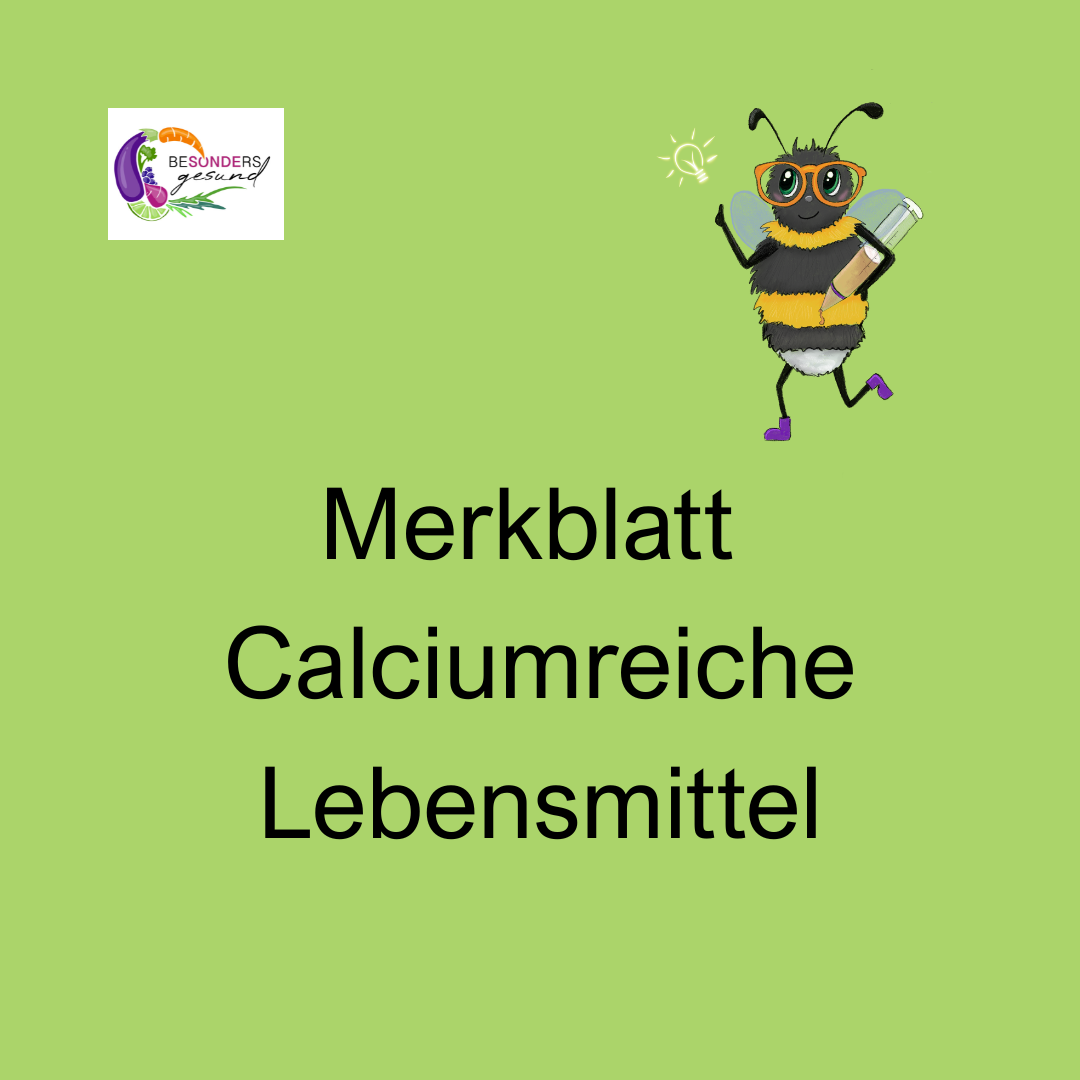 Calciumreiche Lebensmittel