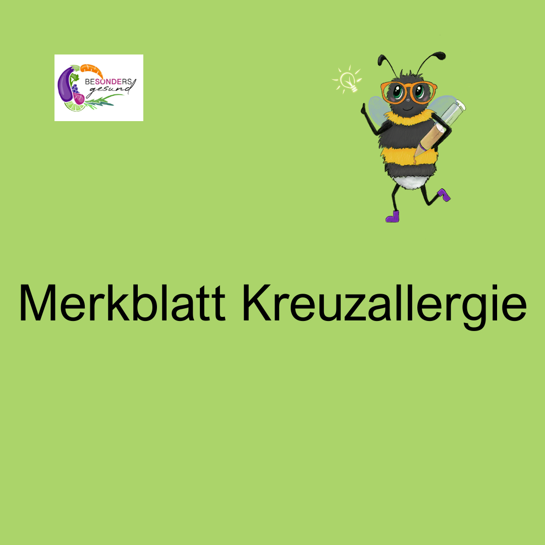Merkblatt Kreuzallergie