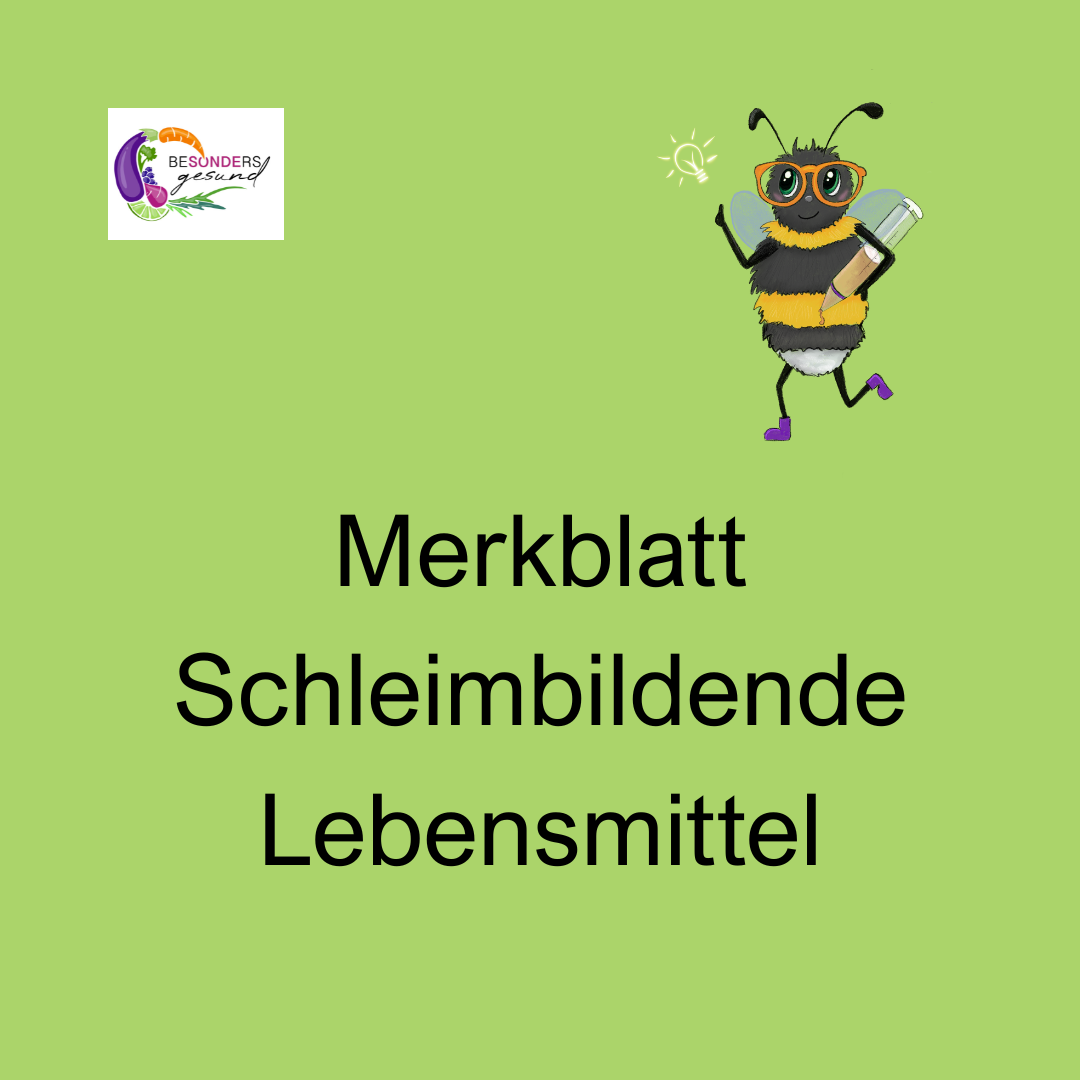 Lebensmittel Schleim